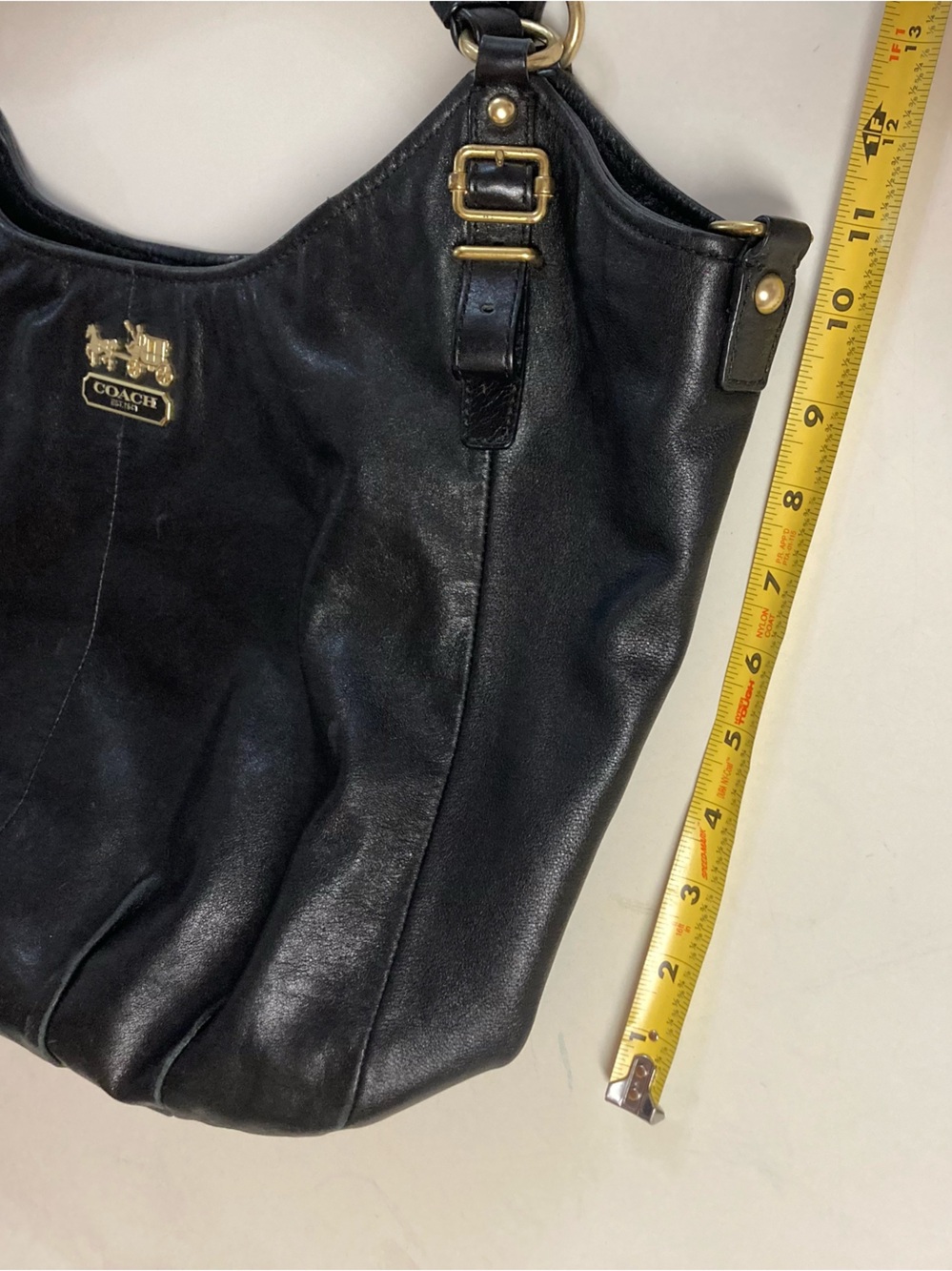 Coach Vintage Black Hobo Bag - Picture 9 of 12